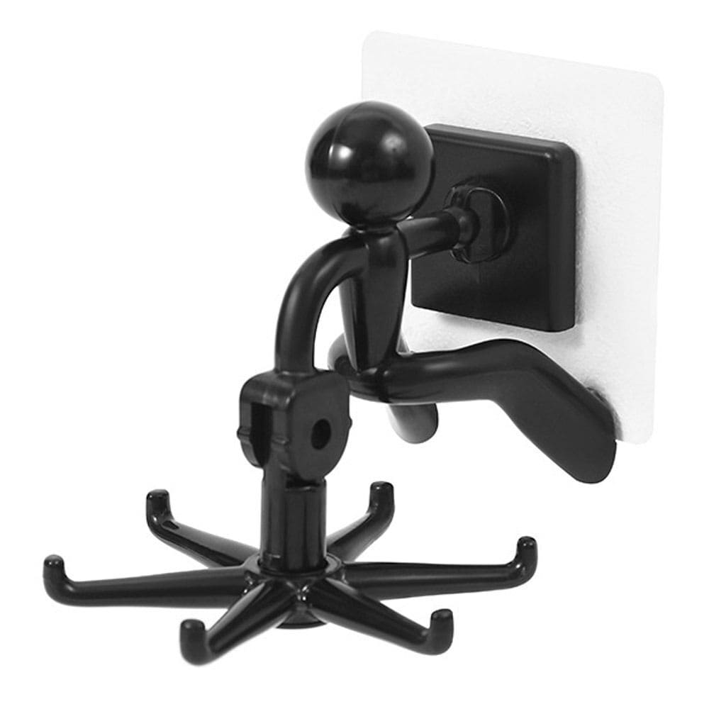 Little Man Claw Hook, Cabinet Wall Top Hook, 360° Rotatable Claw Hook, Dual Purpose Small Humanoid Hook, Traceless Shelf Sticky Hook, Kitchen Utensil Hanger Wall Hanger Hook, Multipurpose Self Adhesive Holder, Bathroom Kitchen Household Hanging Rack Little Man Claw Hook, Cabinet Wall Top Hook, 360° Rotatable Claw Hook, Dual Purpose Small Humanoid Hook, Traceless Shelf Sticky Hook, Kitchen Utensil Hanger Wall Hanger Hook, Multipurpose Self Adhesive Holder, Bathroom Kitchen Household Hanging Rack